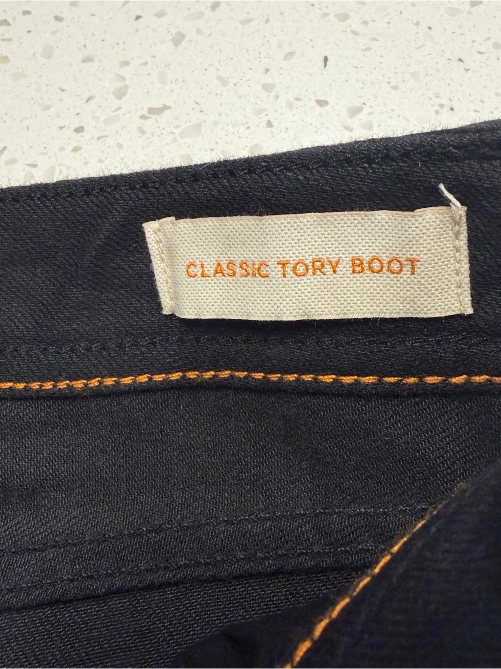 Tory Burch Classic Tory Bootcut Jeans Black 29 - Picture 3 of 11